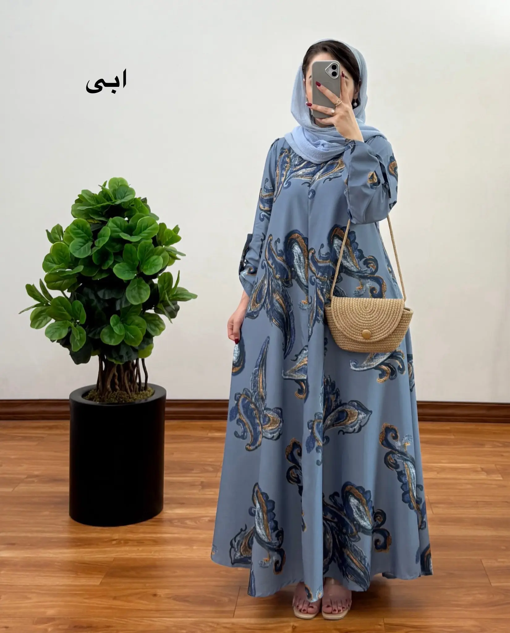 پیراهن مانتویی ایتالیایی ترمه